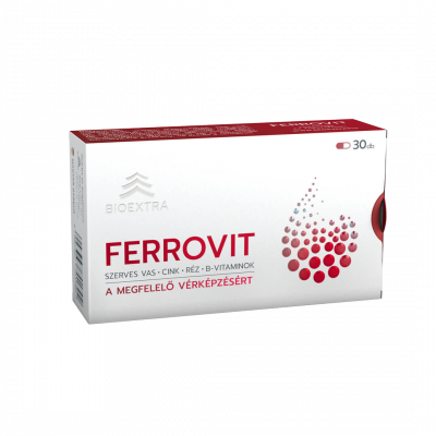 Bioextra Ferrovit kapszula, 30X kiszerelés