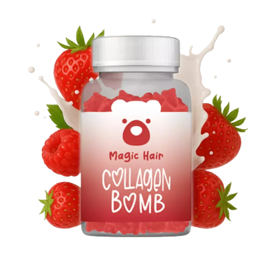 Magic Hair Collagen Bomb gumivitamin