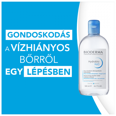 Bioderma Hydrabio H2O micellás víz, 500ML kiszerelés