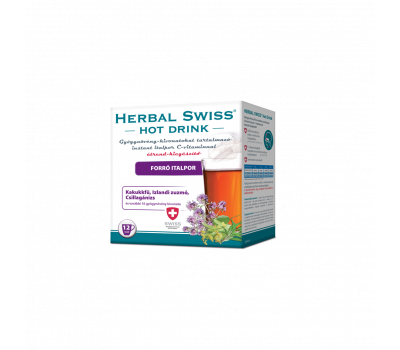 Herbal Swiss Hot Drink Gyógynövény-kivonatokat tartalmazó instant italpor
