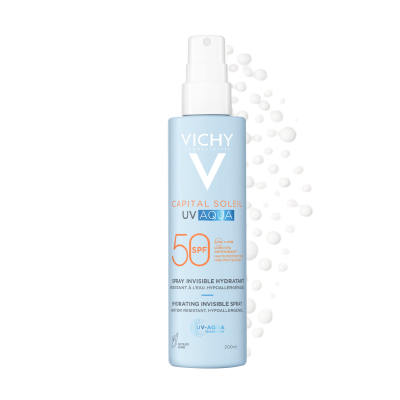 Vichy Capital Soleil UV Aqua hidratáló láthatatlan spray SPF50