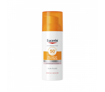 Eucerin Sun Pigment Control napozó fluid arcra SPF50+
