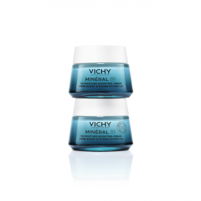 Vichy MINÉRAL 89 72h hidratáló arckrém könnyű állag (Light)