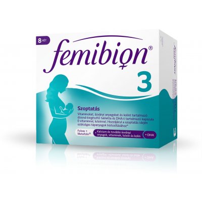 Femibion 3 szoptatás kapszula és filmtabletta, 2X56 kiszerelés