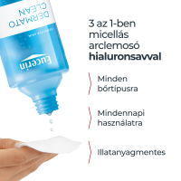 Eucerin DermatoClean [Hyaluron] 3 az 1-ben Micellás arclemosó