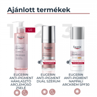 Eucerin Anti-Pigment hámlasztó arclemosó zselé