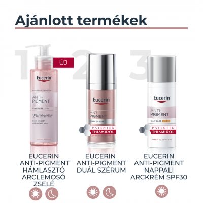 Eucerin Anti-Pigment hámlasztó arclemosó zselé