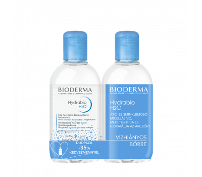 Bioderma Hydrabio H2O micellafesztivál DUOPACK