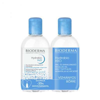 Bioderma Hydrabio h2o micellafesztivál web, 2X250ML kiszerelés