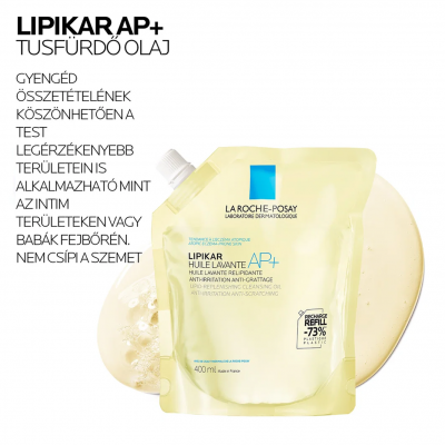 La Roche-Posay Lipikar tusfürdő olaj AP+ REFILL