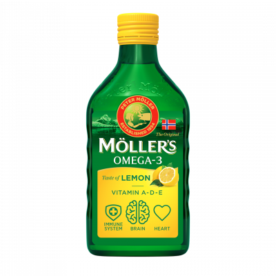 Möller's Omega-3 citromos halolaj