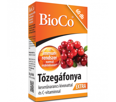 BioCo Tőzegáfonya Extra tabletta