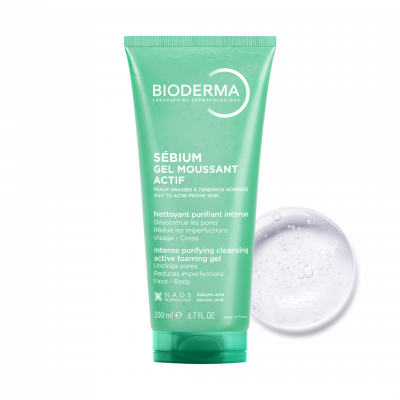 Bioderma Sébium Gel Moussant Actif habzó gél
