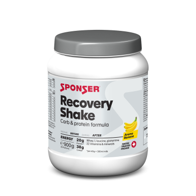 Sponser Recovery shake regeneráló italpor 900g, BANÁN kiszerelés