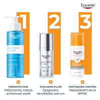 Eucerin Sun Photoaging Control napozó fluid arcra SPF50+
