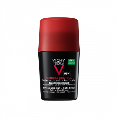 Vichy Homme Clinical Control 96h izzadásgátló golyós dezodor férfiaknak