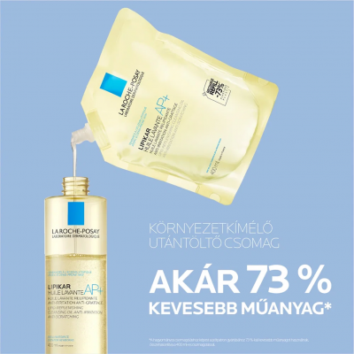 La Roche-Posay Lipikar tusfürdő olaj AP+ REFILL