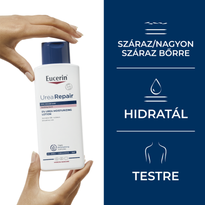 Eucerin Urea repair plus 5% illatosított testápoló, 250ML kiszerelés