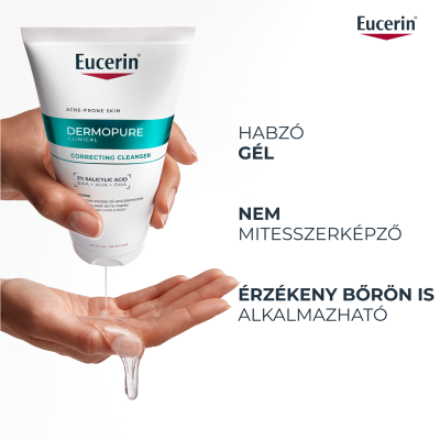 Eucerin DermoPure mélytisztító gél, 150ML kiszerelés
