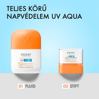 Vichy Capital Soleil UV Aqua stick - láthatatlan stift SPF50+