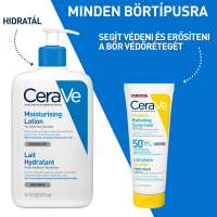 Cerave Sun hidratáló fényvédő arcra és testre SPF50+, 75ML kiszerelés