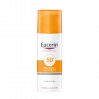 Eucerin Sun Pigment Control napozó fluid arcra SPF50+