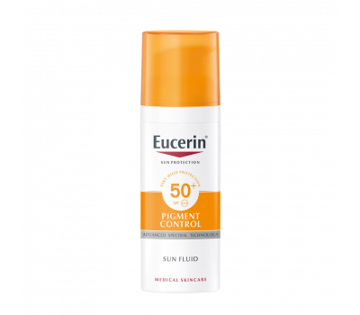 Eucerin Sun Pigment Control napozó fluid arcra SPF50+