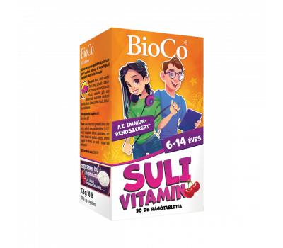 BioCo SULI-vitamin cseresznye ízű rágótabletta