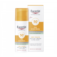 Eucerin Sun Oil Control napozó gél-krém arcra SPF50+