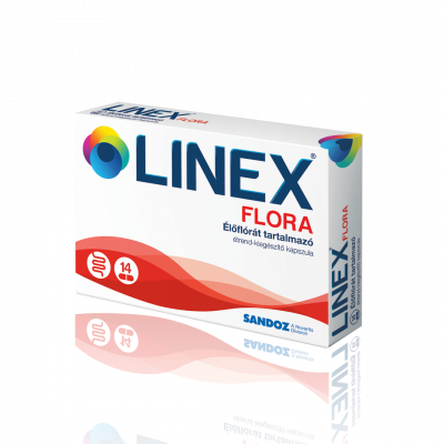 Linex Flóra élőflóra kapszula, 14X kiszerelés