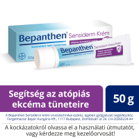 Bepanthen Sensiderm krém, 50g kiszerelés