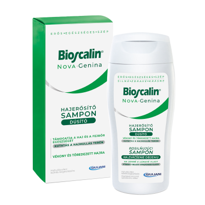 Bioscalin Nova-Genina hajerősítő és dúsító sampon
