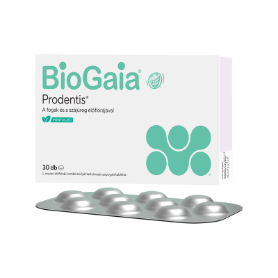 BioGaia Prodentis mentol ízű szopogató tabletta
