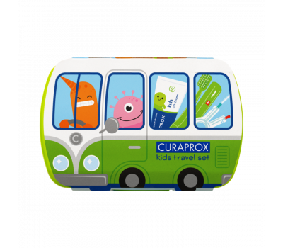 Curaprox Travel Set Kids ZÖLD