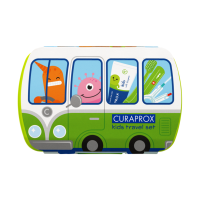 Curaprox Travel Set Kids ZÖLD