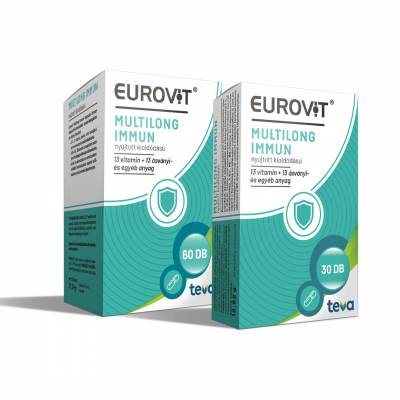 Eurovit Multilong Immun kapszula, 60X kiszerelés