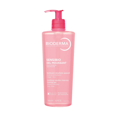 Bioderma Sensibio Gél Moussant habzó gél, 500ML kiszerelés