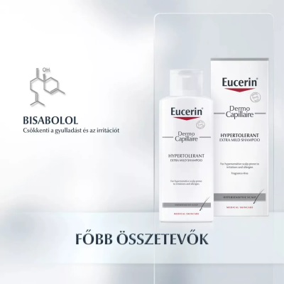 Eucerin DermoCapillaire Extra kímélő sampon