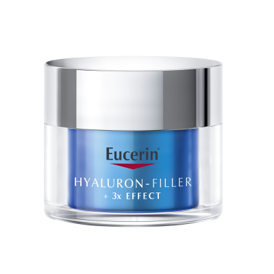Eucerin Hyaluron-Filler 3x effect ráncfeltöltő ultra light éjszakai hidratáló arckrém