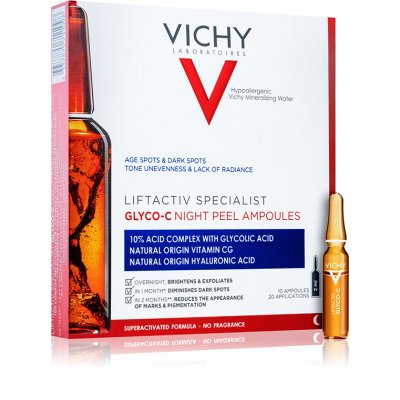 Vichy Liftactiv Specialist Glyco-C ampulla pigmentfoltok ellen, 10X2ML kiszerelés