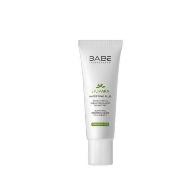 Babé Stop AKN mattító hidratáló fluid (Mattifying fluid)