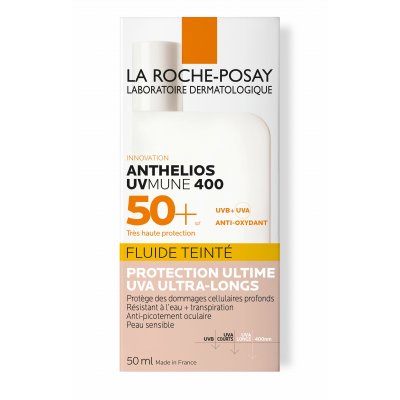 La Roche-Posay Anthelios UVMUNE 400 színezett fluid SPF50+