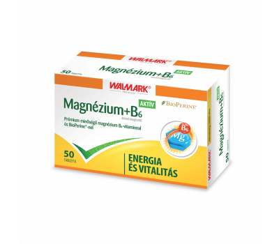 Walmark Magnézium +B6-vitamin aktív tabletta