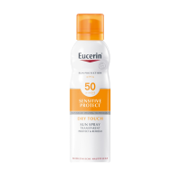 Eucerin Sun Oil Control Dry Touch színtelen napozó aerosol spray SPF50