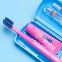 Curaprox Travel Set ORTHO KÉK - fogszabályozóhoz