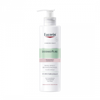 Eucerin Dermopure hármas hatású mélytisztító zselé