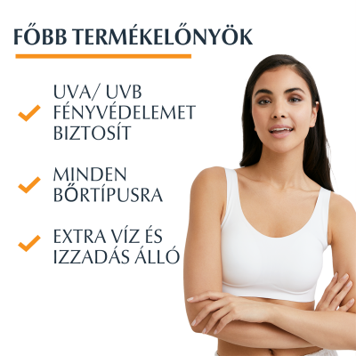 Eucerin Sun Oil Control Dry Touch napozó krém-gél testre SPF50+