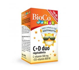 BioCo Junior C+D duo rágótabletta