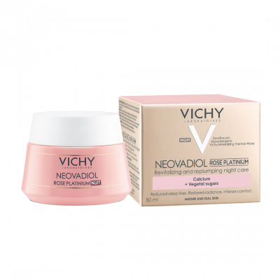 Vichy Neovadiol Rose Platinum revitalizáló és nedvességgel feltöltő éjszakai arckrém