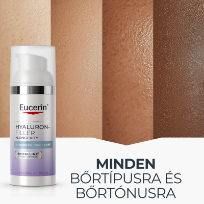 Eucerin Hyaluron-Filler + Longevity Epigenetic Éjszakai arcápoló